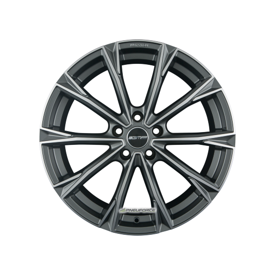 GMP - TOTALE MATT ANTHRACITE DIAMOND 9X19 LK:5/112 ET:40 ML:66,6